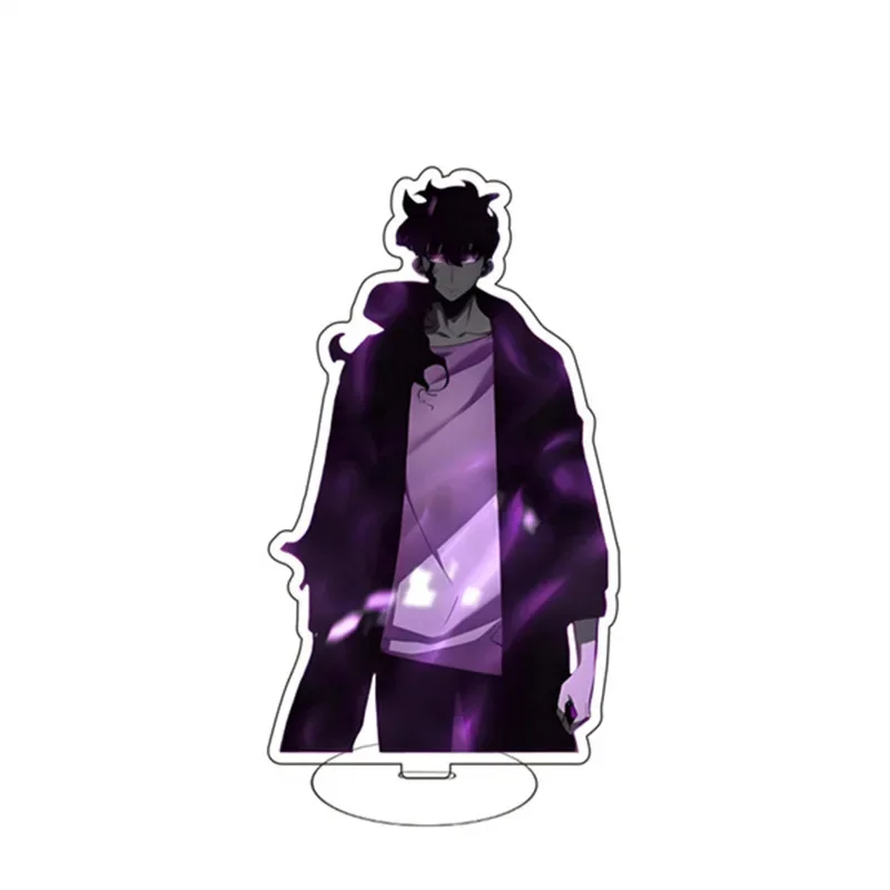 【Double Layered & Double Sided】Solo Leveling Standing Plates Acrylic Anime Peripherals, Ideal Model Collectibles for Desk Decor