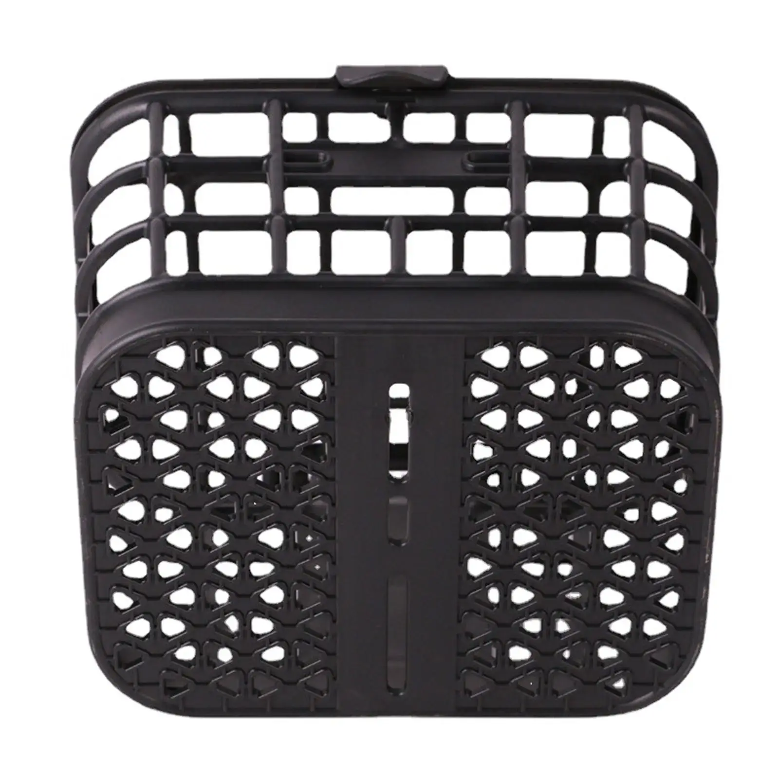 Bike Vegetable Basket Plastic Mesh Covered Organizer Basket for Books Stationery and Food