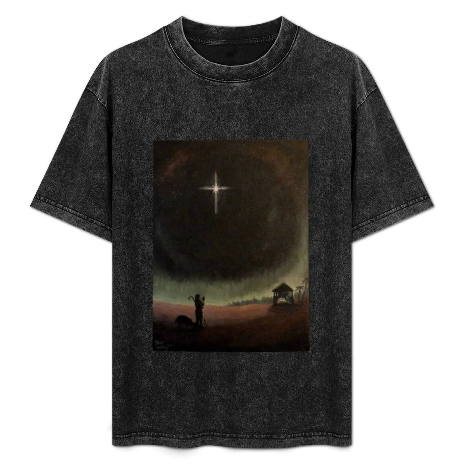 

Holy Night T-Shirt Basic Plain Tee for Spring and Summer