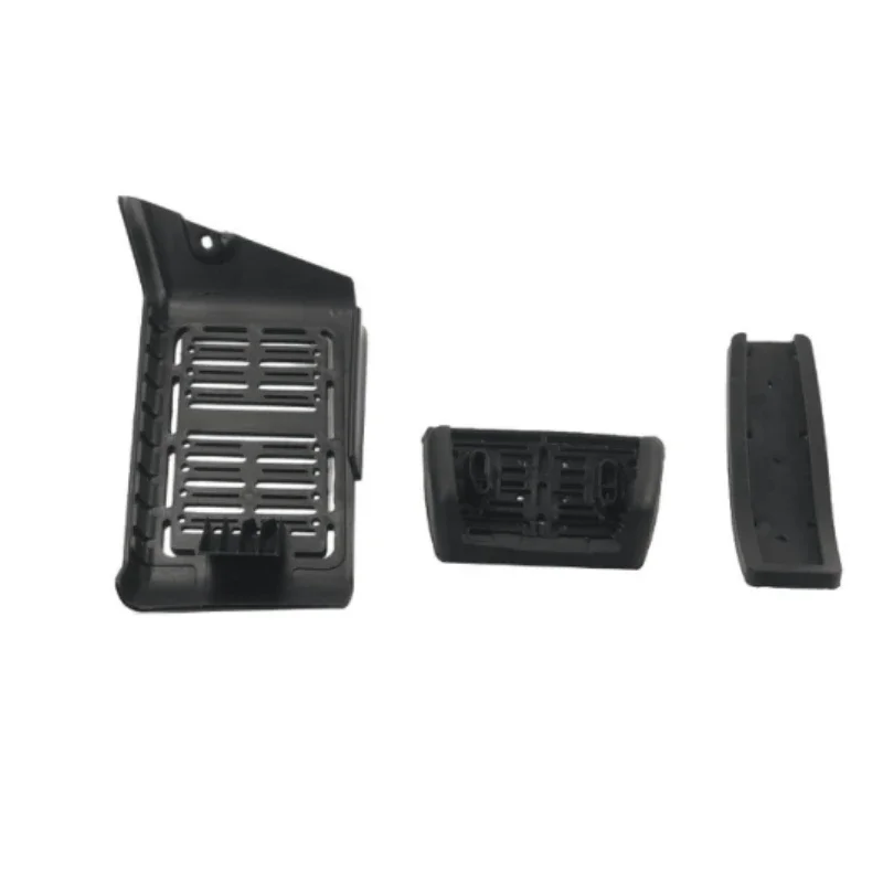 Чехол на автомобильные педали для Audi Q7 SQ7 2006-2015, педаль акселератора, газа, тормоза, подставка для ног, накладка на мертвую педаль, нескользящие аксессуары для интерьера