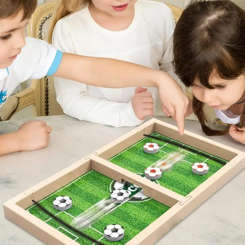 Jogo de tabuleiro de brinquedo de ejeção de futebol de mesa esporte jogo interno jogo de pontuação familiar educacional crianças adultos jogo interativo para birthda