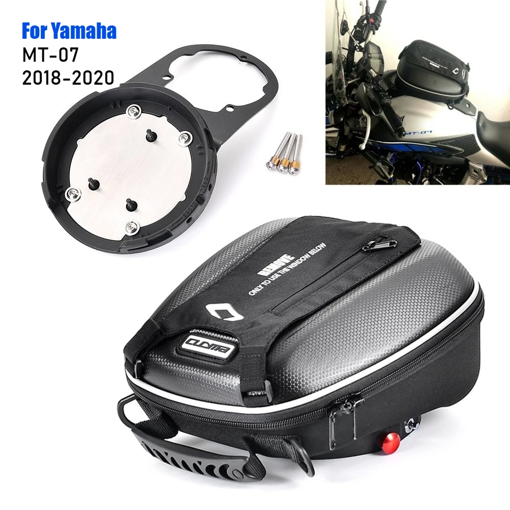 

Tank Bags For Yamaha MT-07 MT07 MT 07 2018-2020 Motorcycle Waterproof Luggage Quick Lock Navigation Racing Bag Backpack top case