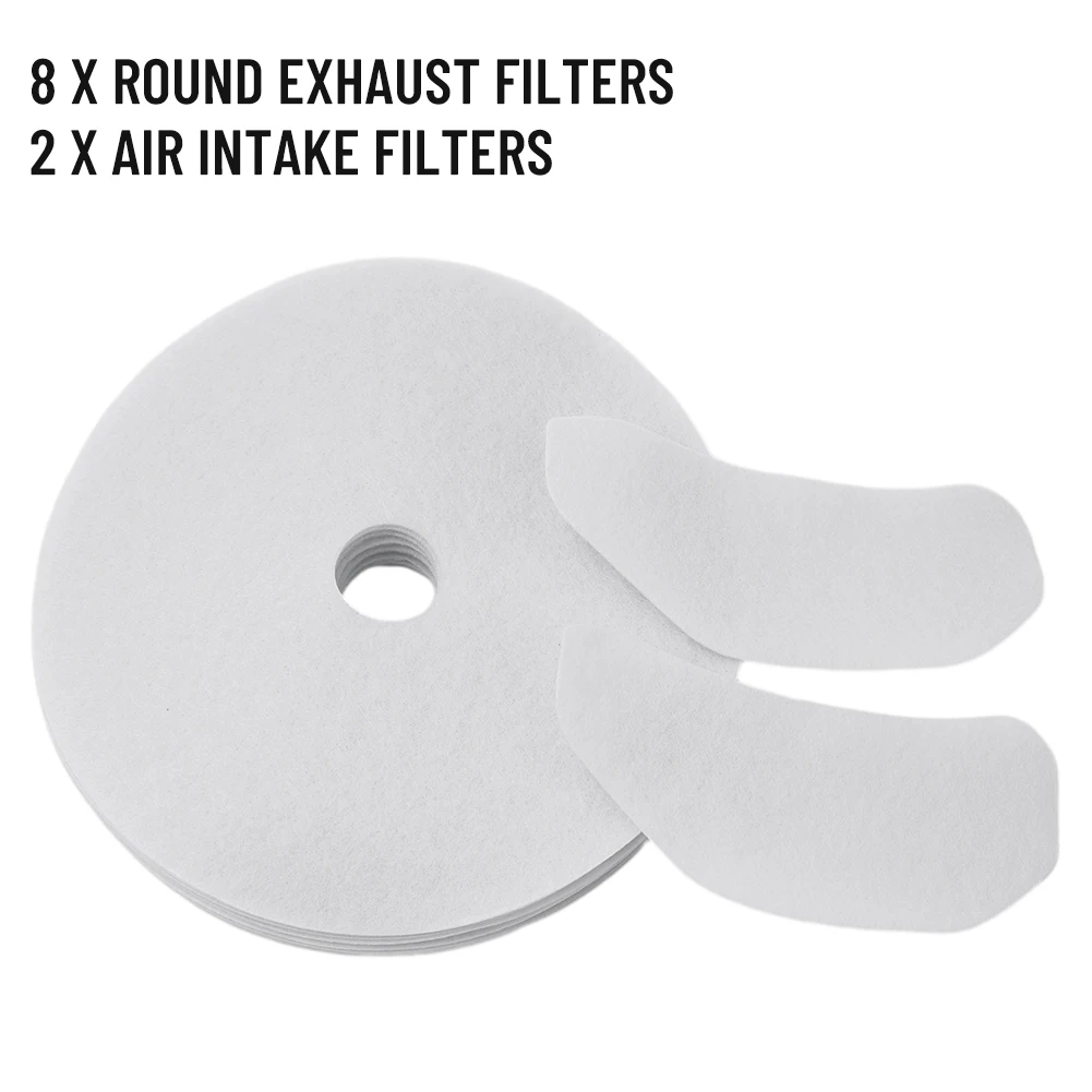 Filtro de Algodão para Exaustor de Secadora de Roupa (10 Peças) para BUSH DHB7VTDW DHB7VTDB TD3CNBW e Filtro de Entrada de Ar para Umidificador