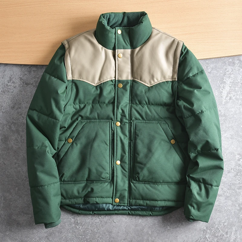 

Two-Way Wearable Warm Cotton Vest for Men Casual Detachable Winter Jacket Thickened Standard Fit Youth Fashion Zipper Closure