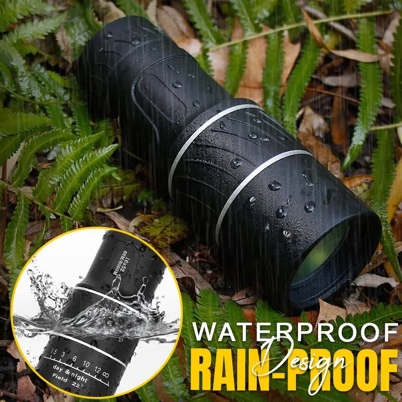 

16x52 HD Portable Monocular Dual Focus 66/8000M Optics Zoom Telescope Bak4 Prism Compact Scope for Adults Kids Camping