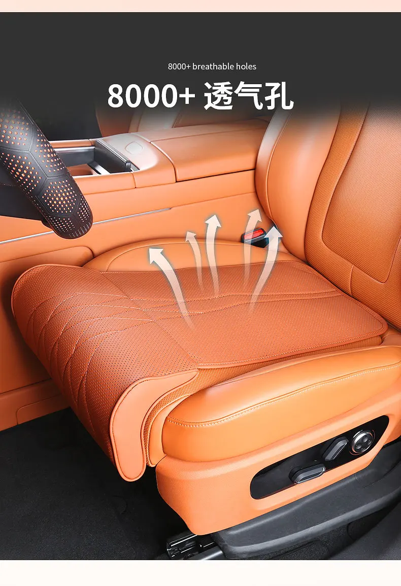 وسادة مقعد لهاتف Huawei Zunjie S800 لعام 2025، وسادة وسادة ممتدة لدعم الفخذ مع جلد PU