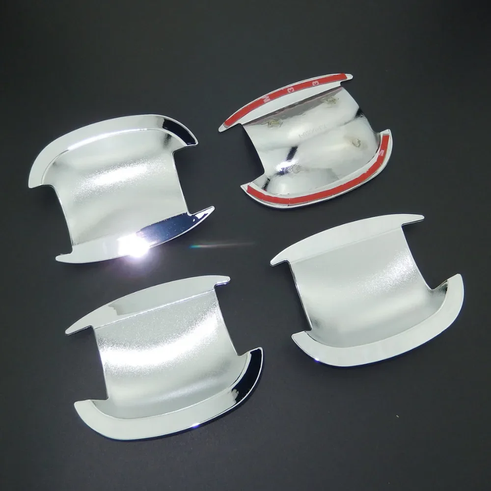 For Skoda Superb B6 2008-2015 Car Styling Chrome Side Door Handle Cover & Door Bowl Cover 2009 2010 2011 2012 2013 2014