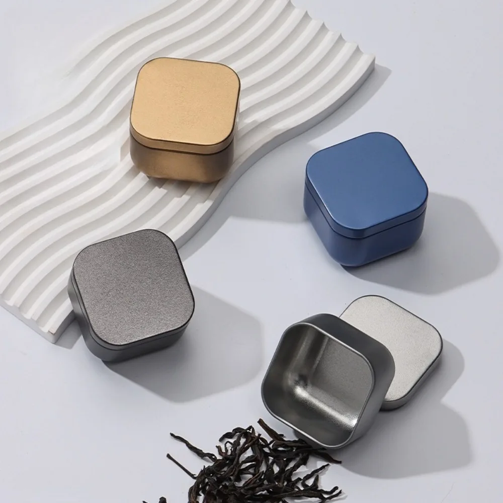 20PCS Empty Square Candle Jars - Tin Container Lid ulasan dan harga