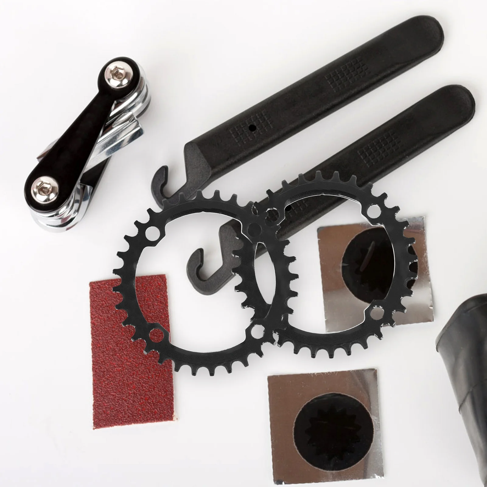 

Bicycle Aluminum Alloy Chainring 32t Single Tooth Narrow Wide Stylish Classy Operation Smooth Bike Gear Upgrade