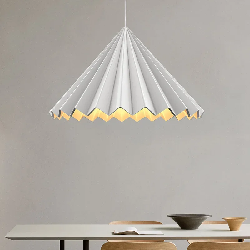 Imagem -03 - Nordic Resina Umbrella Led Pendant Light Design Minimalista Sala de Jantar Iluminação de Cozinha Decoração de Casa