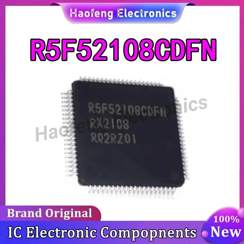 

R5F52108CDFN R5F52108 CDFN R5F 52108 R5 IC MCU Chip LQFP-80 in Stock 100% New Origin