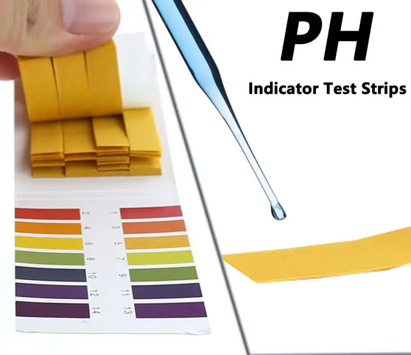 80 Strips 1-14 Litmus Papers PH Meters Soil Acidity PH Indicators Strip Aquarium Water Quality PH Tester Paper With Control Card