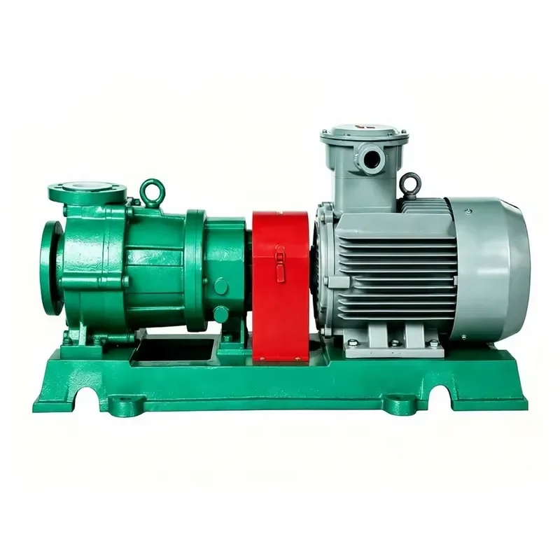 PFA Lined Wear Resistant Magnetic Driven High Pressure 75HP/0.5HP OEM Chemical Centrifugal Pump for Semiconductor Process
