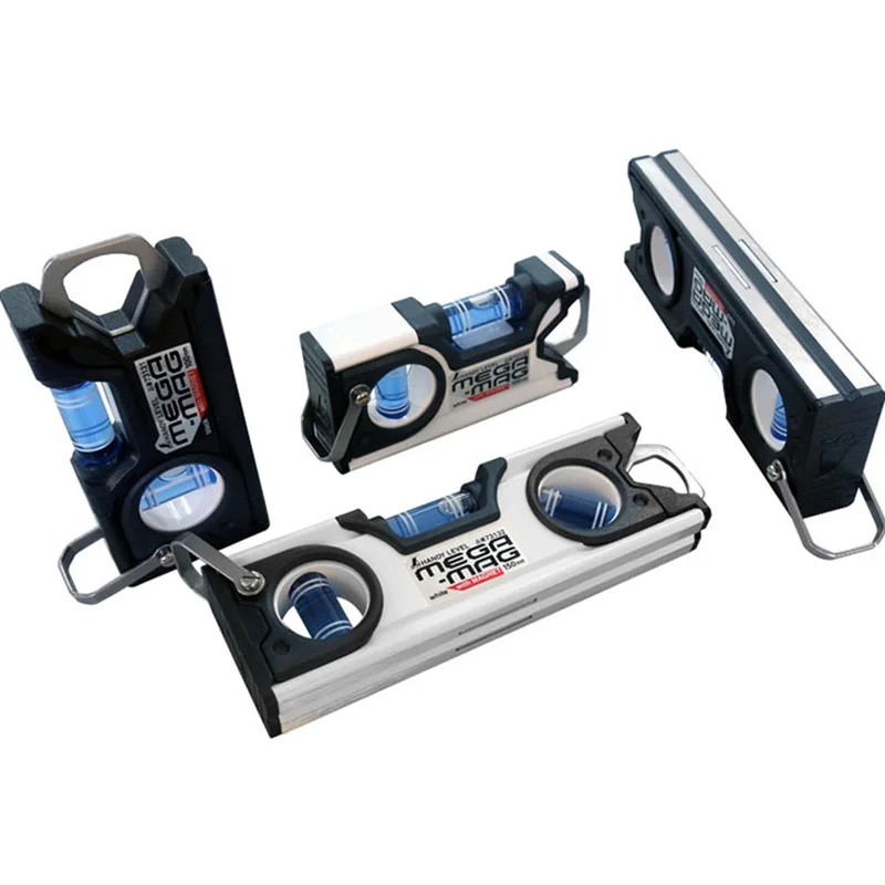 Imagem -05 - Shinwa-high Precision Nível Portátil Espírito Tubos Horizontal 45 90 ° Hook Régua Nível Bolha 10 cm 15cm 73130