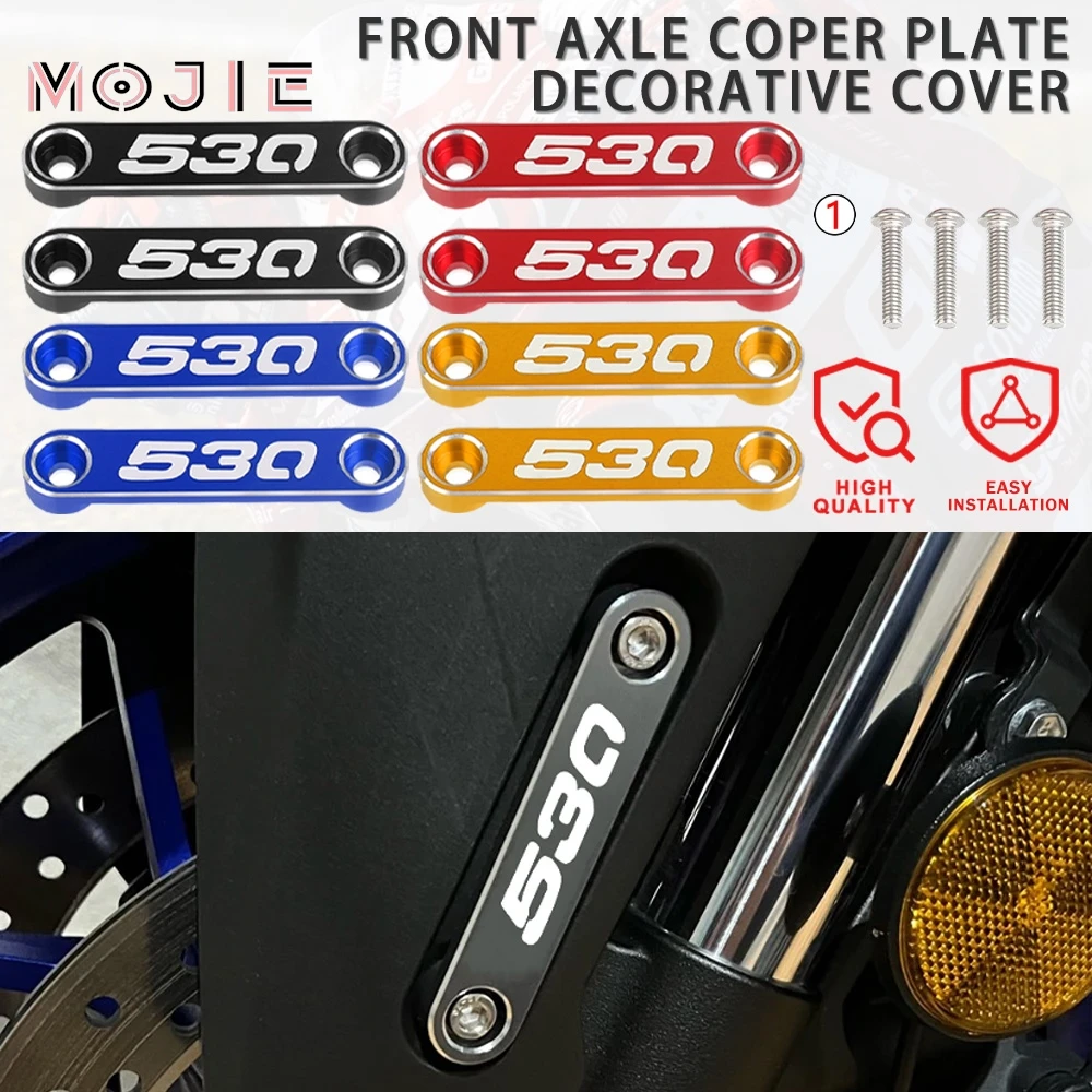 

For Yamaha T-MAX TMAX 530 TMAX530 SX/DX 2015 2016 2017 2018 2019 Motorcycle Accessories Front Axle Coper Plate Decorative Cover