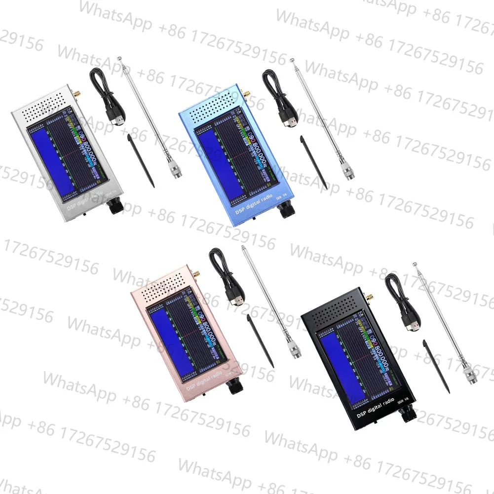 100-149MHz SDR-V5 Radio, Digital Demodulated Shortwave FM/AM/MW/SSB/CW Amateur Radio Receiver Transceiver