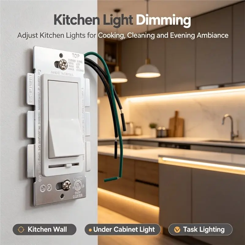 BAAJ-US Standard Dimming Switch/Dimmer, 1PC