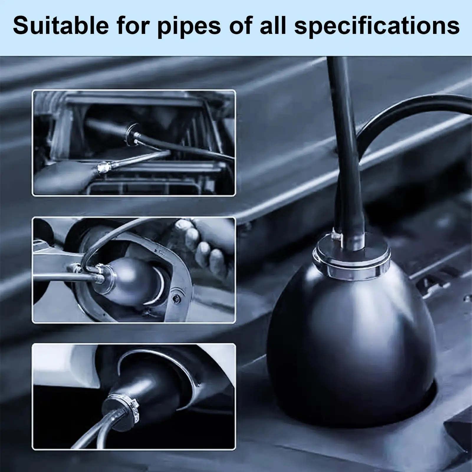 Vacuum Leak Tester Car Machine Accurate Plug-And-Play Tester Tool For Pipeline Intake Conditioning Engine Detection Plumbing