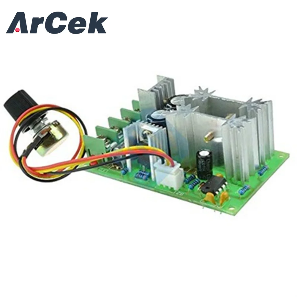 Universal DC 10-60V Motor Speed Control Regulator PWM Motor Speed Controller Switch 20A Regulator High Power Drive Module