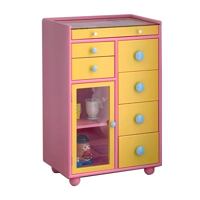 

Storage BucketLiving Room Locker Entrance Cabinet Multi-bucket Jewelry Display Floor Jewelry Cabinet