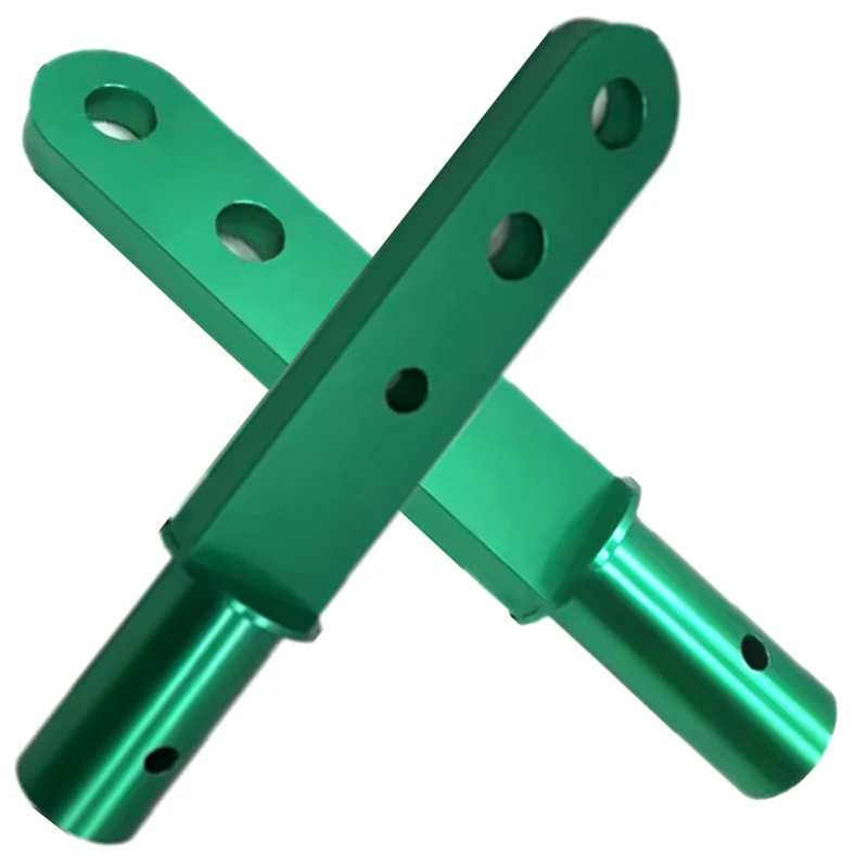 China Factory Cnc Machining Aluminum Alloy Machining Parts Custom Green Anodized 6061 Aluminum Alloy CNC Machined Pivot Pin