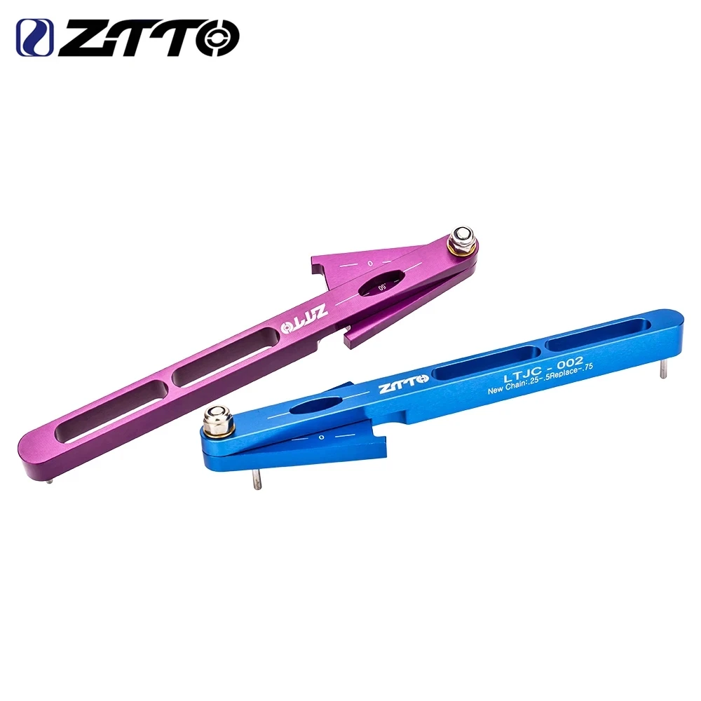 ZTTO MTB Bicycle Chain Checker Chain Wear Indicator Tool Kits Multi-Functional Chains Gauge Measurement For Mountain Road Bike