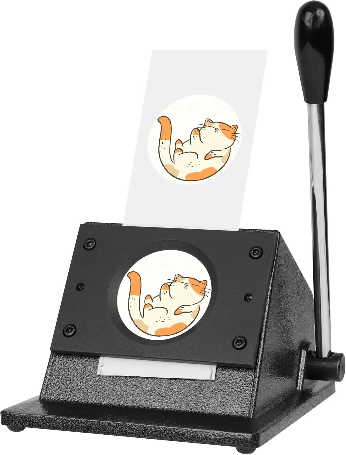 2.28in Button Paper Cutter, 58mm Pin Button Cutter Circle Graphic Punch for Button Maker Machine,Photo Machine,Artpaper,Scrapboard Cutting