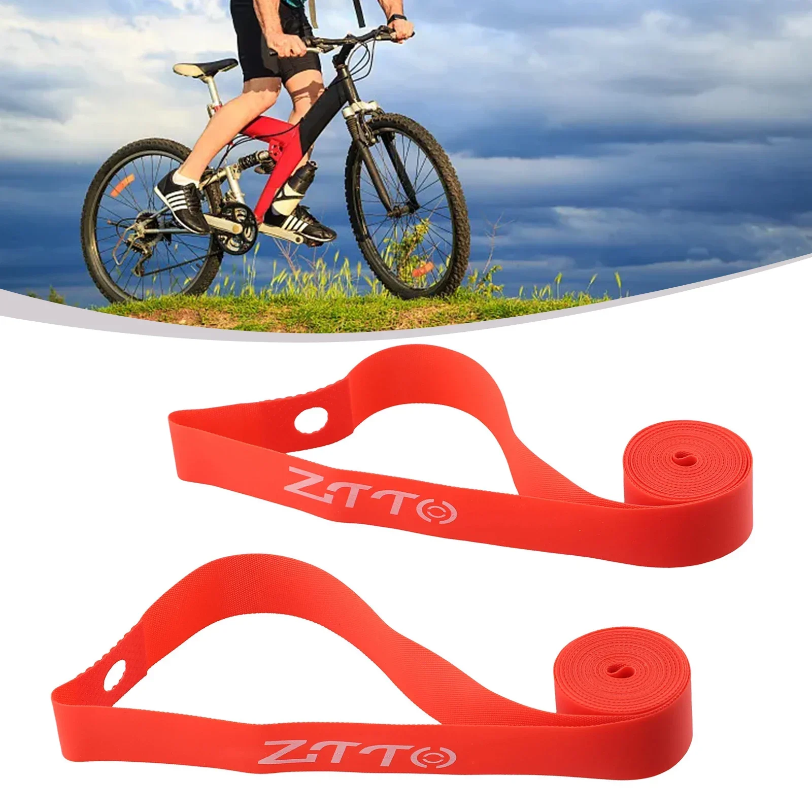 

ZTTO Mountain Road Bike Tape 10M Lightweight PVC Rim Tapes Wear Resistant Strips Anti-pressure Ability MTB Tire Accessories