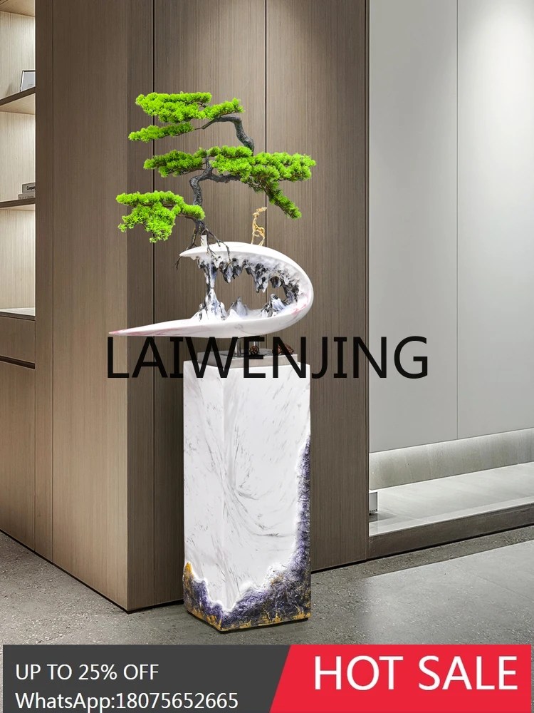 RWJ Water Landscape Circulating Water Fountain Entrance Hotel Decoration Large Ornaments