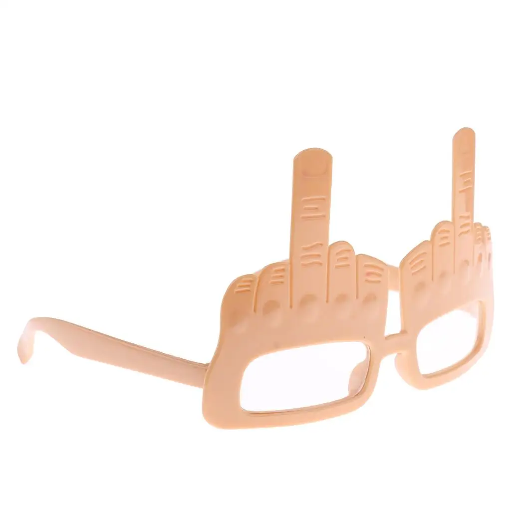 노벨티 골드 손가락 제스처 선글라스, 플립 더 버드 파티 안경, 재미있는 파티 안경, 어린이 여자 친구 선물