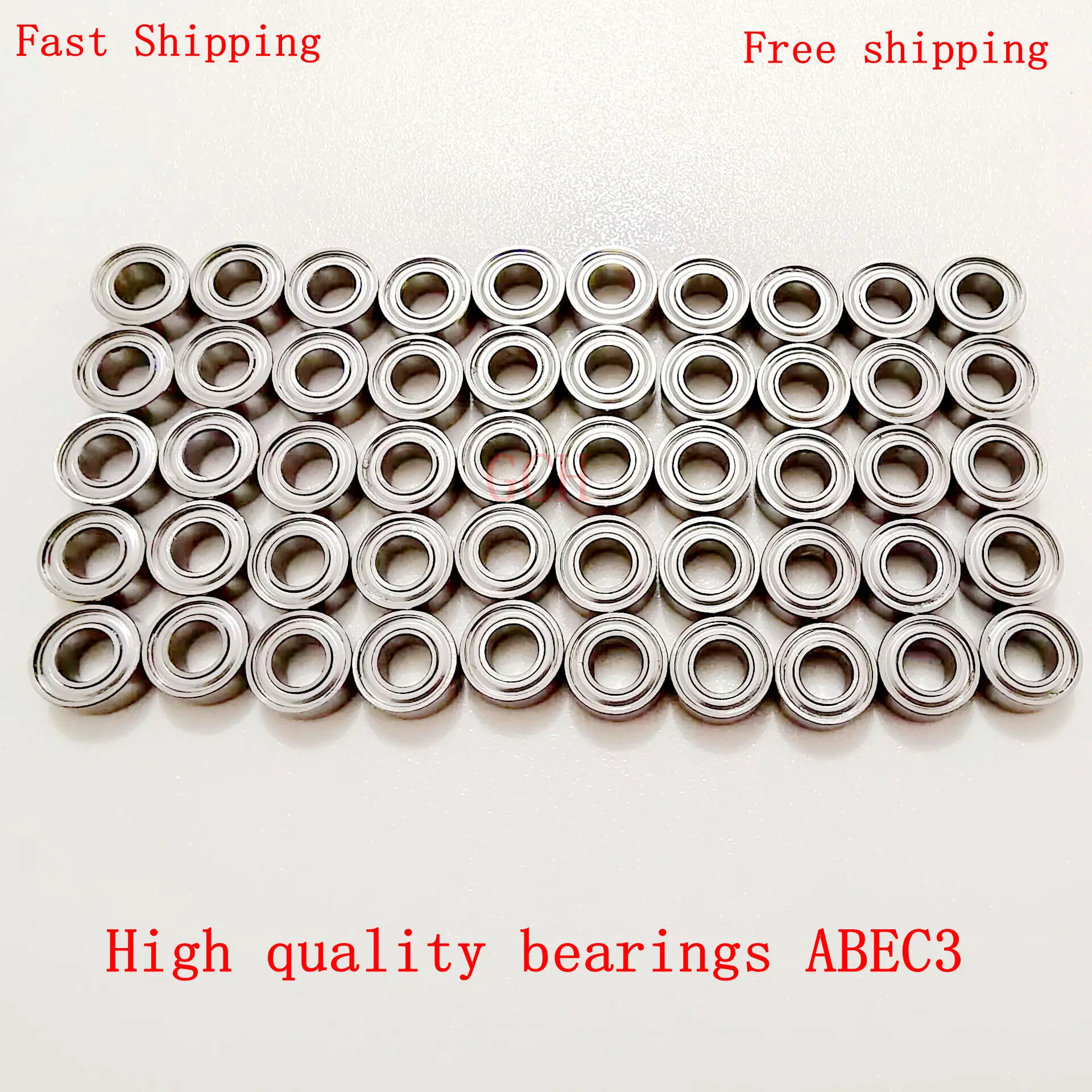 Envío Gratis 50 Uds 5X8X2,5mm MR85 ZZ ABEC3 5X8X2.5 rodamiento de Motor
