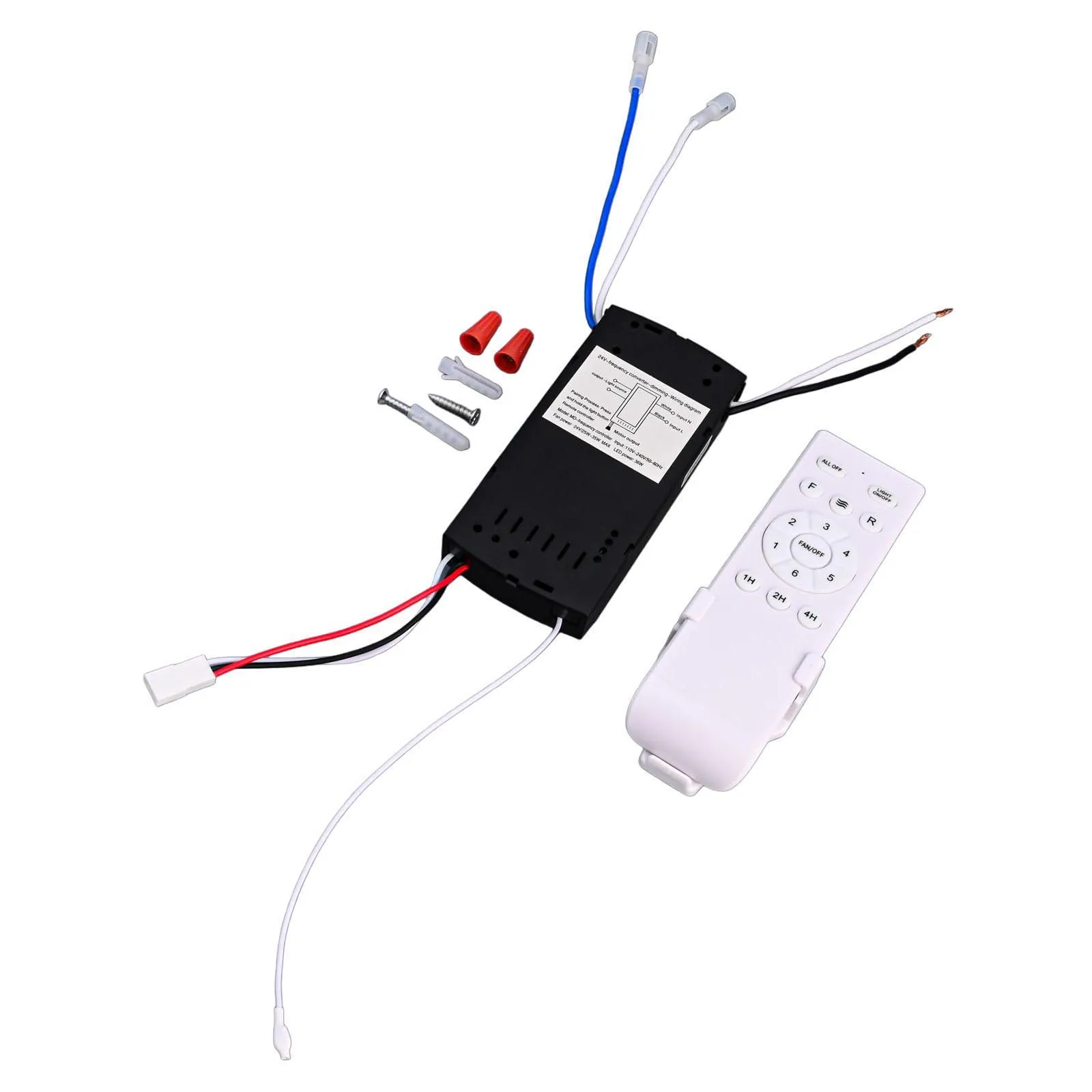 Fan Lamp Controller Ceiling Fan Lamp Smart Wireless Remote Controller Kit Timing Control Switch Adjusted Wind Speed