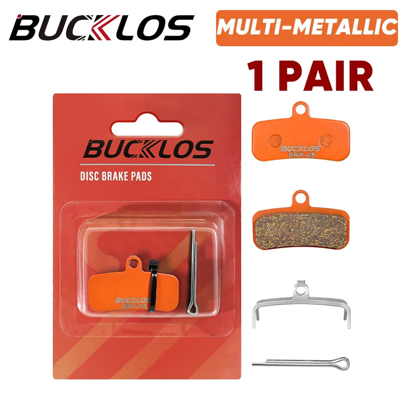 BUCKLOS Fiets Remblokken voor SHIMANO N03A H03A D03S MTB Road Fiets Hydraulische Schijfremblokken slijtvaste Fietsen Schijfremblokken