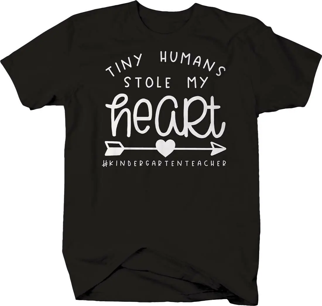 Tiny Humans Stole My Heart. Funny Kindergarten Teacher Phrase T-Shirt. Summer Cotton Short Sleeve O-Neck Mens T Shirt New S-3XL