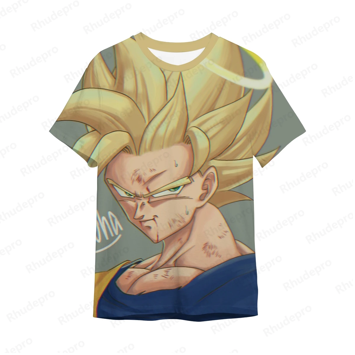 Dragon ball Anime camicia da ragazzo oversize t-Shirt da uomo Trend Goku abbigliamento vegetale per bambini manica corta 2024 camicie 5XL top