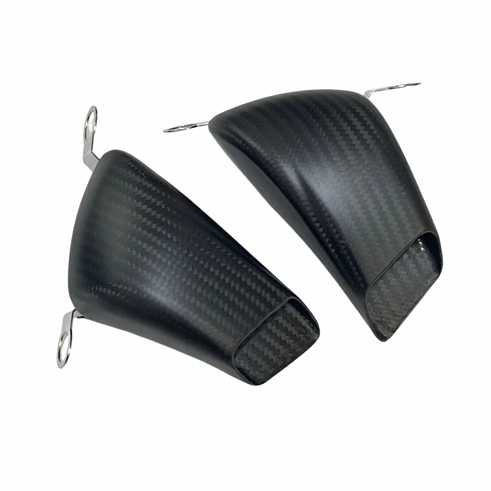For Aprilia RSV4 RSV4 RR RSV4 Factory 2015-2025 100％ Carbon Fiber Motorcycle Front Brake Air Duct Caliper Radiator Cover