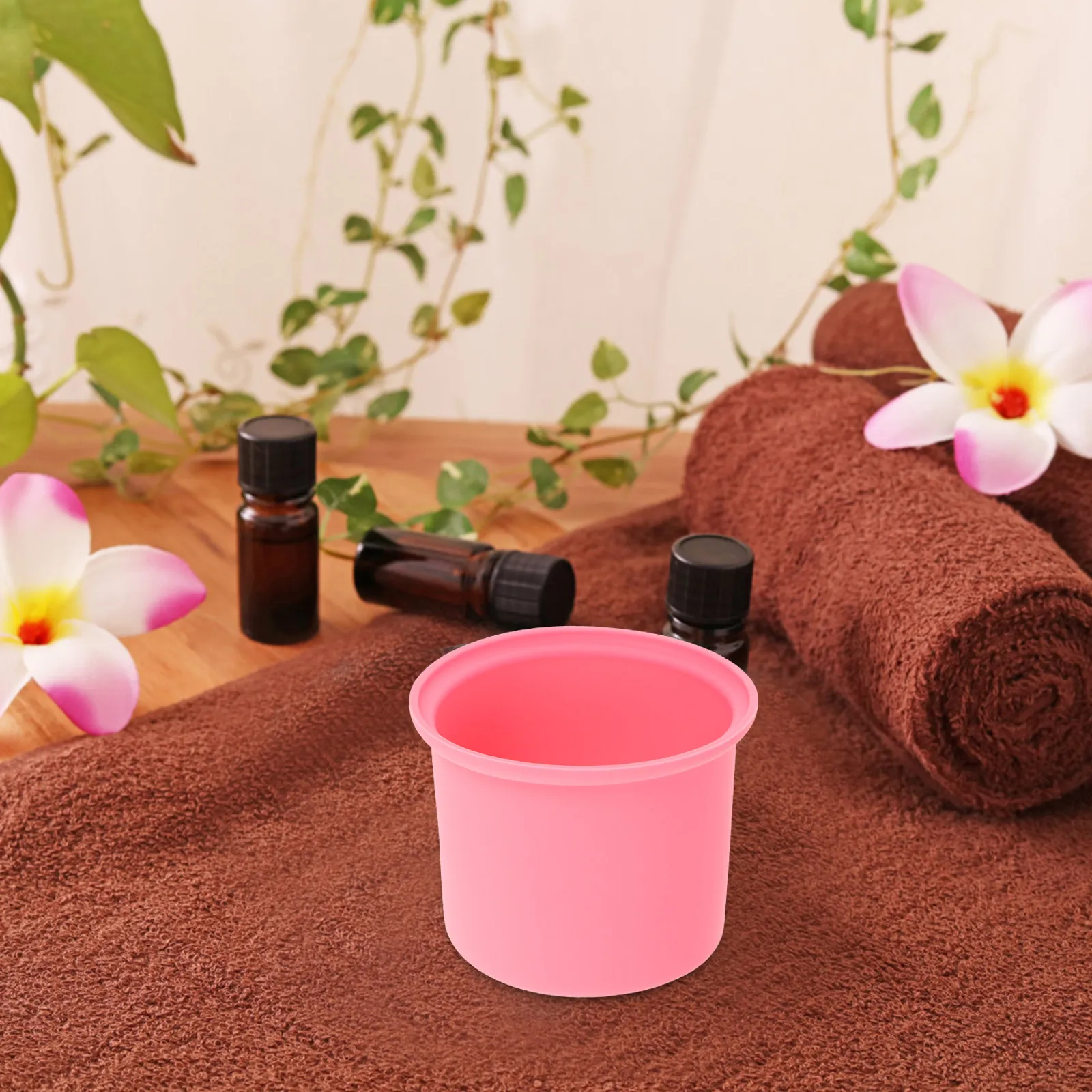 

Silicone Bowl for Wax Warmers Nonstick Reusable Easy Clean Compact Size Ideal Home Salon Use Wax Melter Accessory