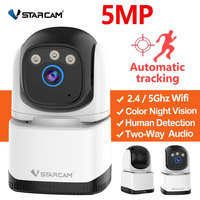 Vstarcam 5MP PTZ IP Camera 5/2.4GHz Dual-band WiFi Indoor Security Night Vision  5X Zoom Surveillance Monitor Home Smart Camera