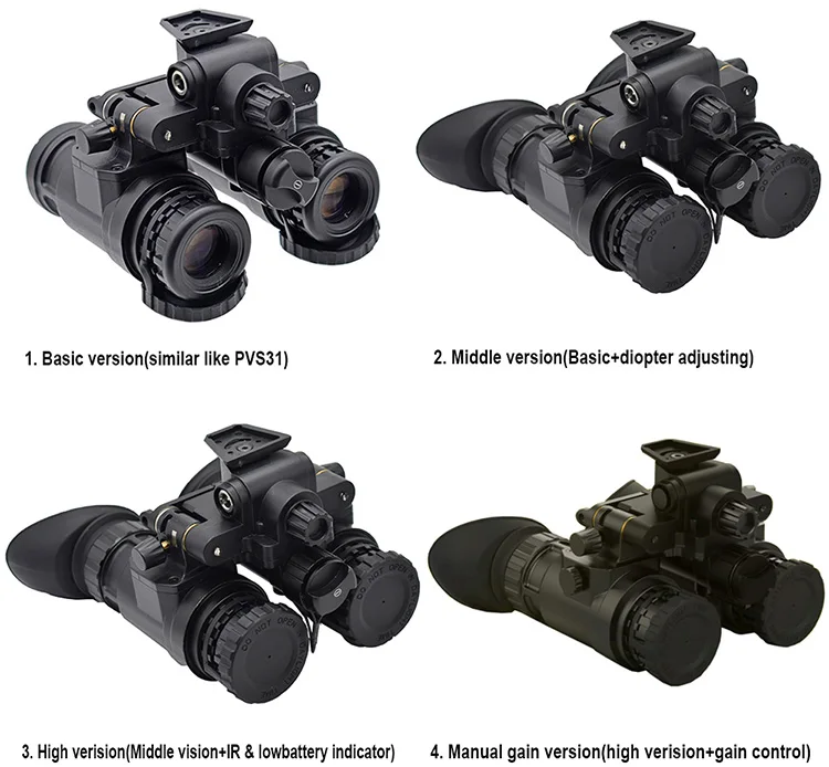 Lindu outdoor hunting Tactical helmet night vision PV31 housing kit  Binocular night vision goggle   LDNV008N