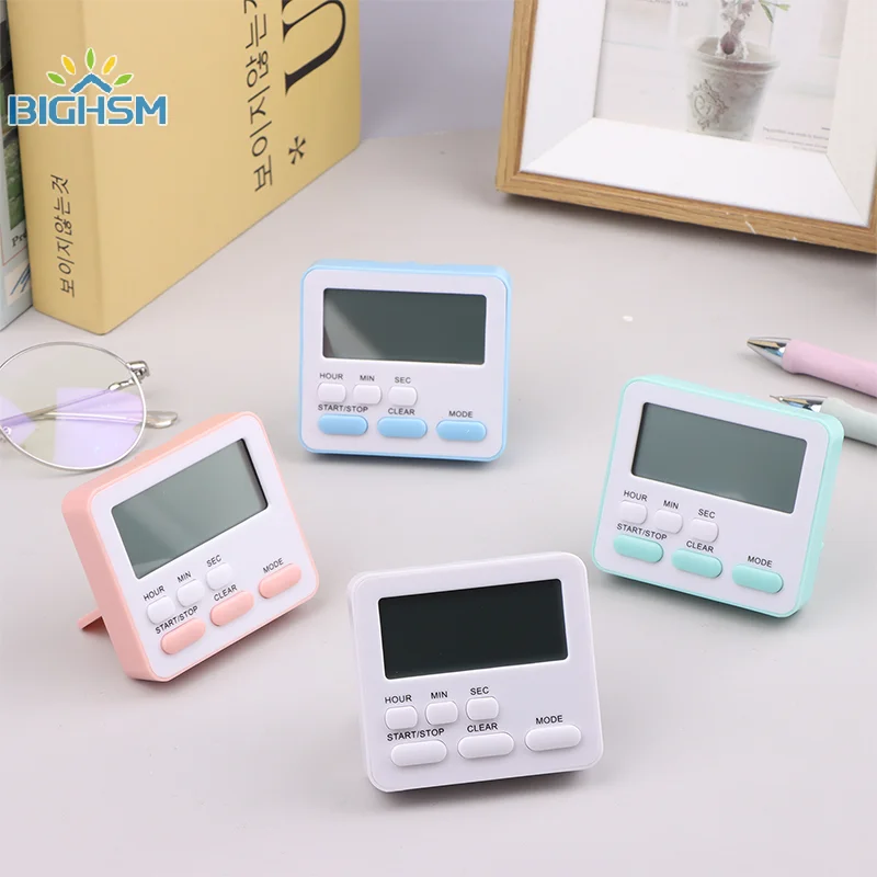 Digital Display Cooking Alarm Clock Kitchen Timer Sleep Stopwatch Clock House Timer Reminder Clock Alarm Clock