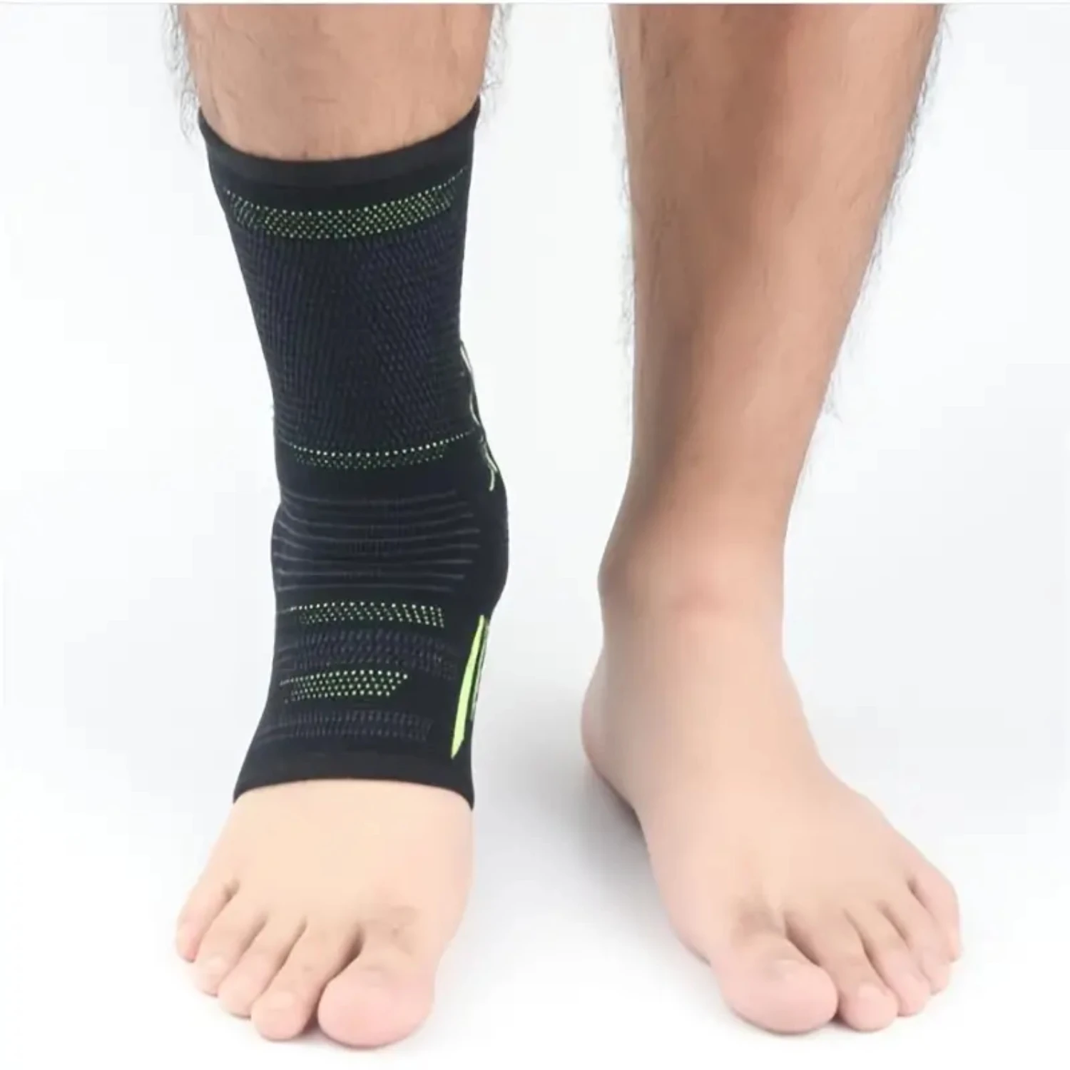 

Comfortable Silicone Ankle Support Sleeve for Effective Relief of Chronic Ankle, Arthritis, and Tendonitis - Prevent Ankle Injur