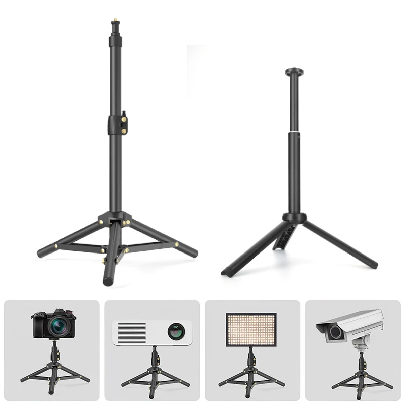 LUXCEO 1pc Mini Tripod Portable Photography Phone Stand Holder Adjustable for Video Camera Travel Selfie Stick tripode L03/L06