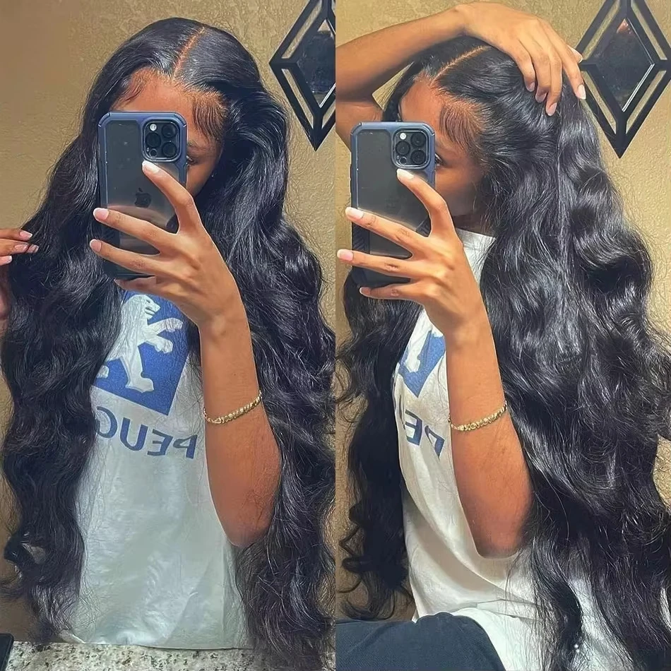 

30 34 Inch 13x6 Hd Body Wave Human Hair Wigs Brazilian Body Wave Lace Front Wig Water Wave 13x4 Hd Lace Frontal Wigs For Women