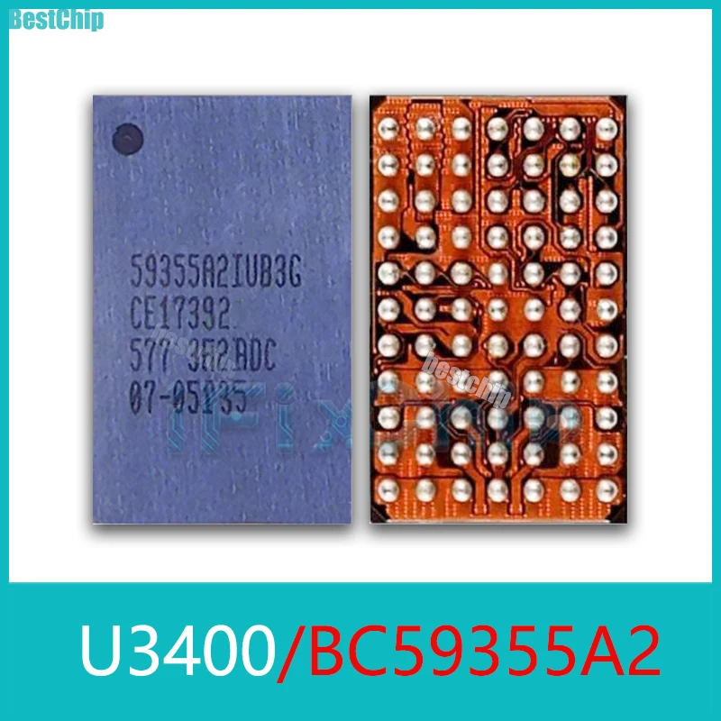 

5pcs-10pcs BCM59355 For iPhone 8G 8P 8Plus X U3400 Wireless Charger IC USB Charging chip BCM59355A2IUB3G