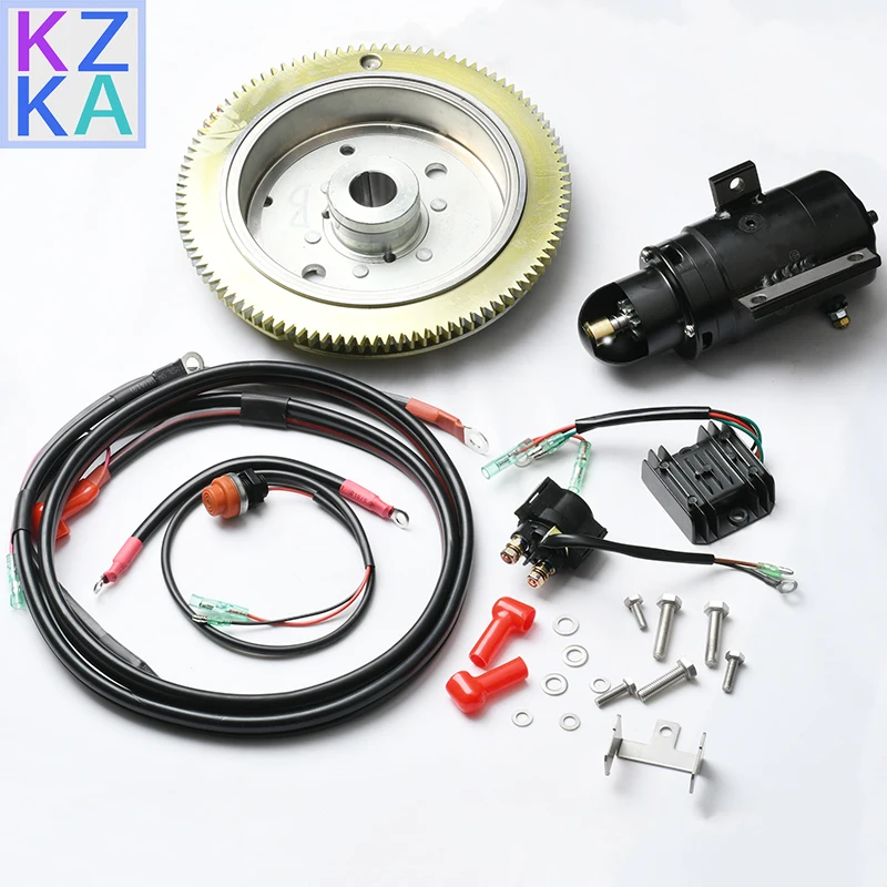 

Electric Start Kit for YAMAHA T85 Boat Engine 2 Stroke 85HP Outboard Motor Electric Start Kit