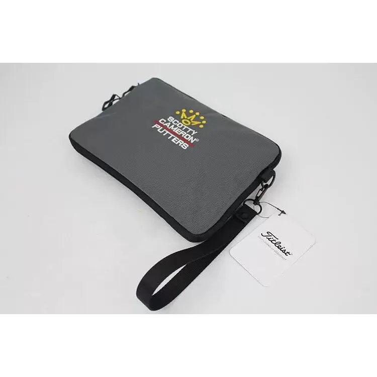 1pcs New Golf Pouch Zip Clutch Bag