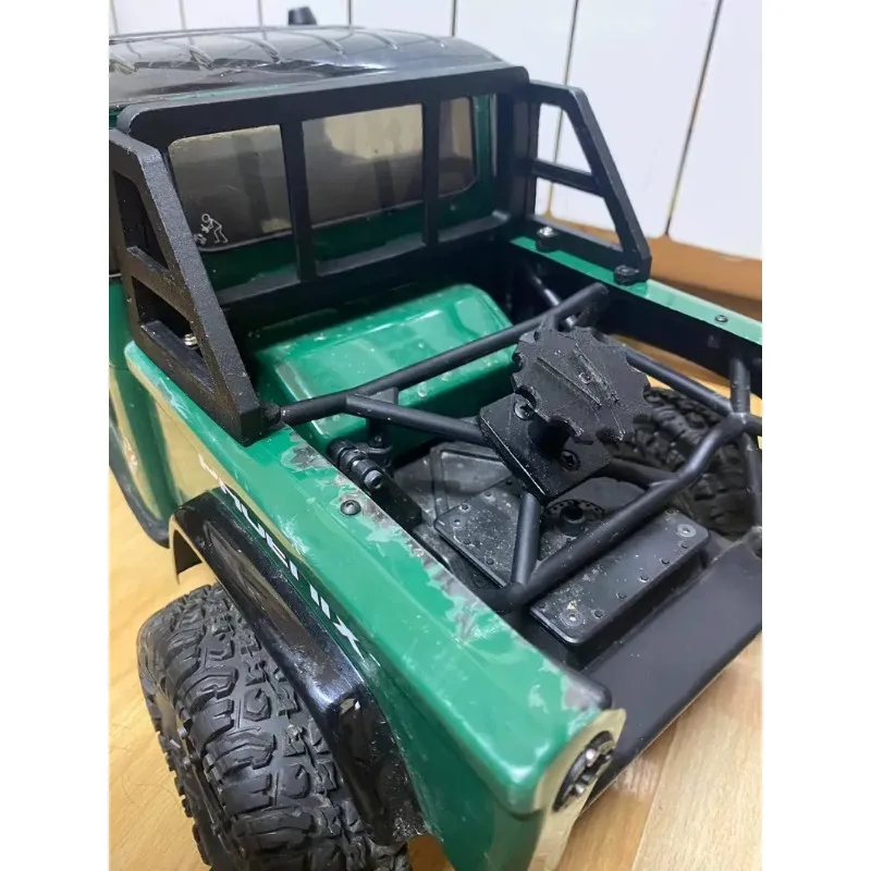 Custom Rear Bed Roll Cage Assembly Spare Tire Mount For VP 1/10 VS4‑10 Phoenix Portal RC Crawling Truck Off‑Road Mod Fitting