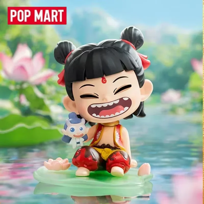 البوب مارت NeZha2Born Bonds سلسلة صندوق أعمى اللعب صندوق الغموض تخمين حقيبة دمية لطيف أنيمي الشكل سطح المكتب الحلي جمع