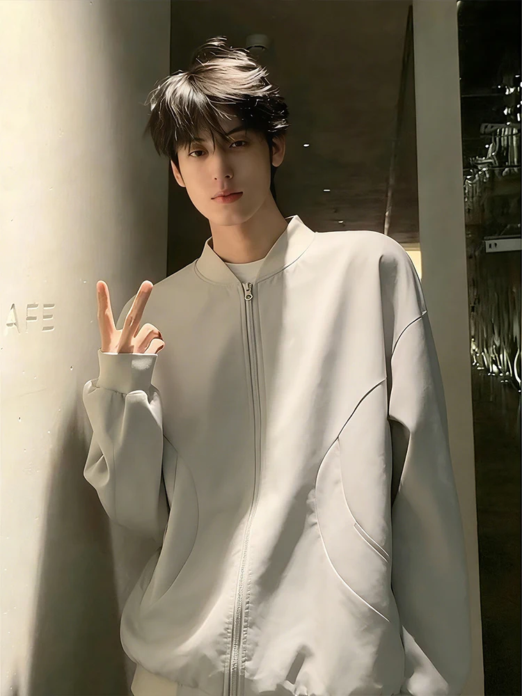 

Молодежный бейсбольный жилет Pilot Jaet для мальчиков, весенний, высококачественный, с молнией, декорированный, приталенный крой, для подростков, модный