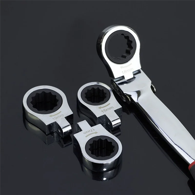 

A20F-Ratchet Wrench Set Easy Use Sturdy Quick Release Multifunction Detachable For Auto Truck Maintenance Gadgets